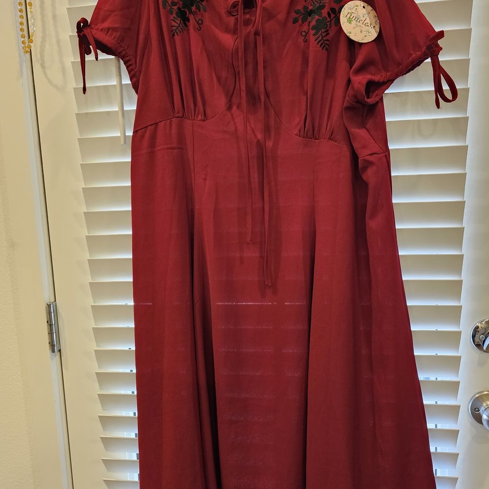 Timeless London Red Dress